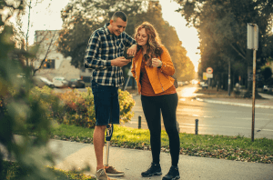 autumn couple
